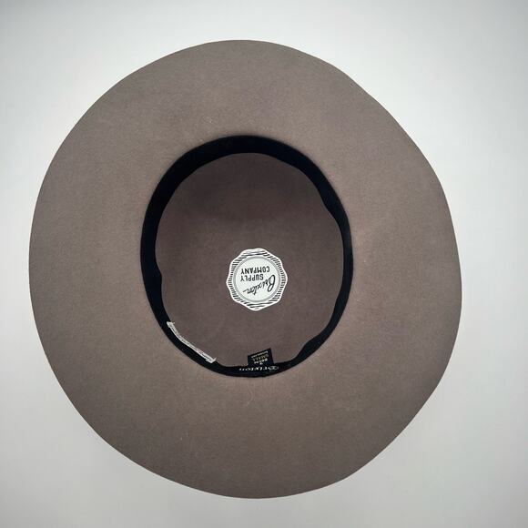 Brixton Magdalena Hat Natural 100% Wool Wide Brim Size Small - Picture 4 of 7